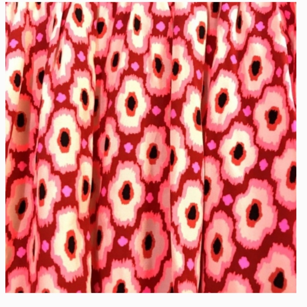 kate spade posy ikat print full skirt size xs nwot - Picture 3 of 8